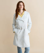 Soho Leather Trench Coat
