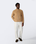 Monty Suede Bomber Jacket