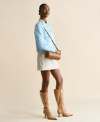 Harley Tan Leather Handbag