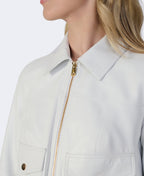 Flora Leather Jacket