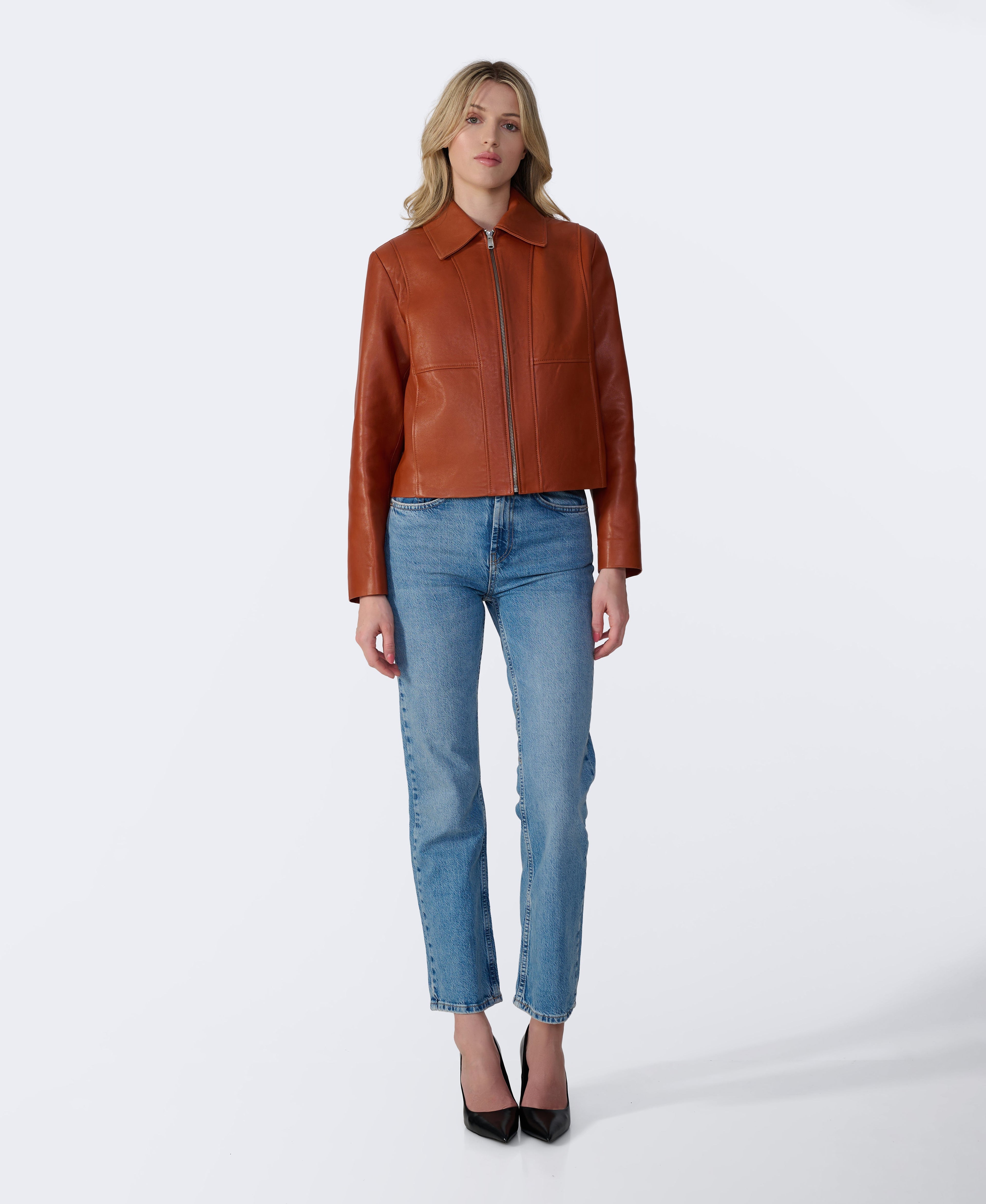 Daisy Leather Jacket
