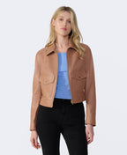 Flora Leather Jacket