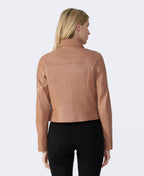 Flora Leather Jacket