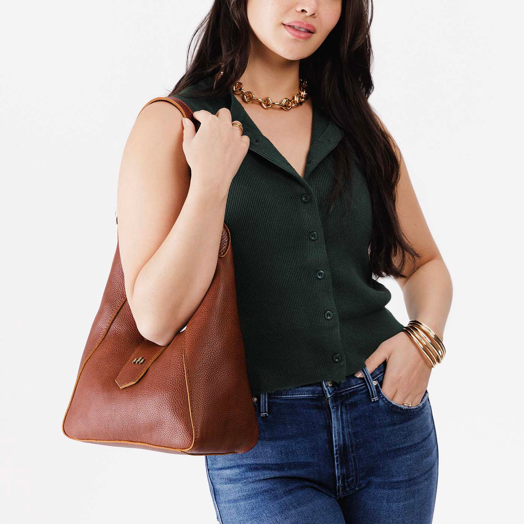 'Almost Perfect' Flora Shoulder Bag