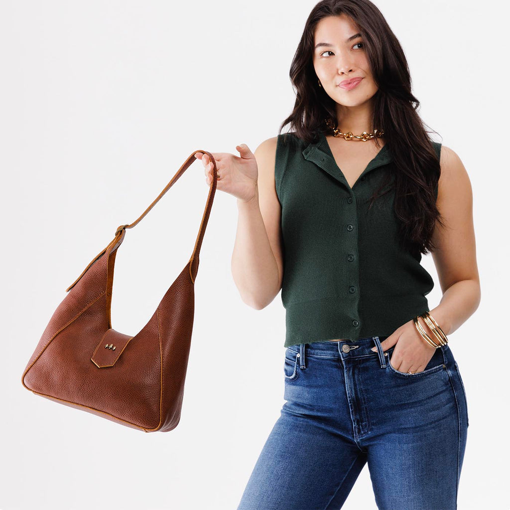 'Almost Perfect' Flora Shoulder Bag