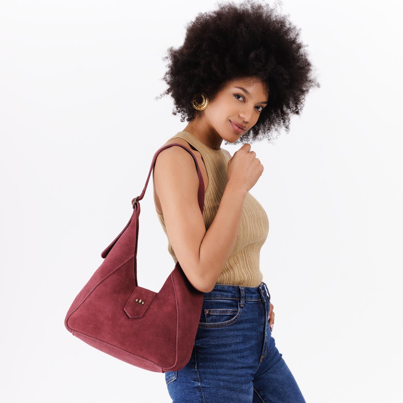 'Almost Perfect' Flora Shoulder Bag