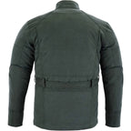 Gallanto Wax Cotton Armoured Motorcycle Motorbike Jacket Waterproof