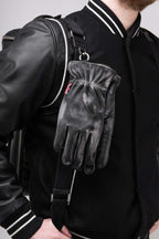 BODA Leather Gloves: Vintage Black (Man)