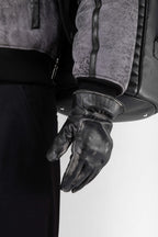 BODA Leather Gloves: Vintage Black (Man)