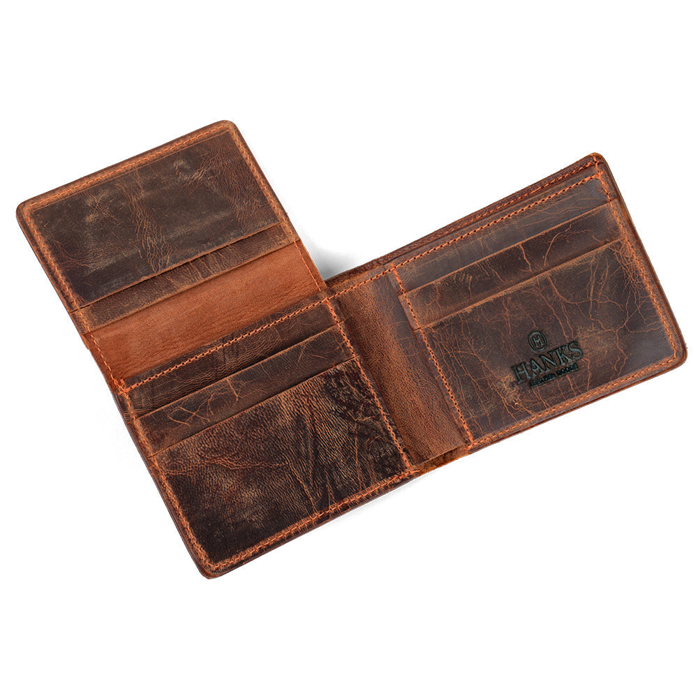 Powell Bison Bifold with ID Window Fold Over