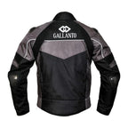 Hawk Black/Grey Textile Biker Motorcycle Waterproof Armoured Jacket
