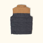 Hudson Vest | Navy & Khaki