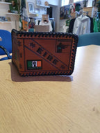 Custom Dennisbasic Leather Wallets x 2