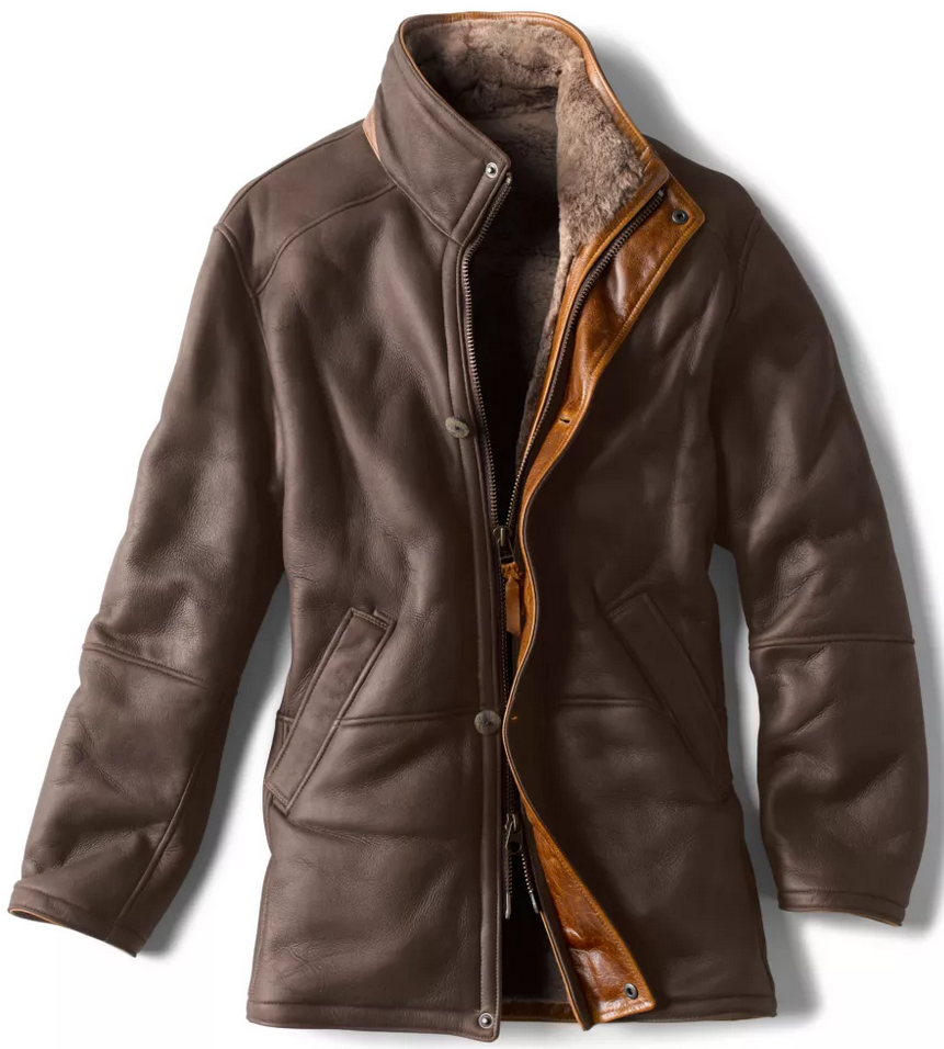 Custom Donald Younker Leather Coat