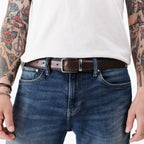 Men's Italian Reversible Leather Belt