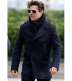 Mission Impossible 6 Tom Cruise Double Breasted Wool Coat