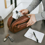 Jefferson Leather Dopp Kit | Elderwood