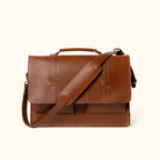Jefferson Messenger Bag | Mahogany