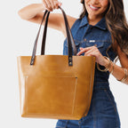 'Almost Perfect' Leather Tote Bag - Limited Edition