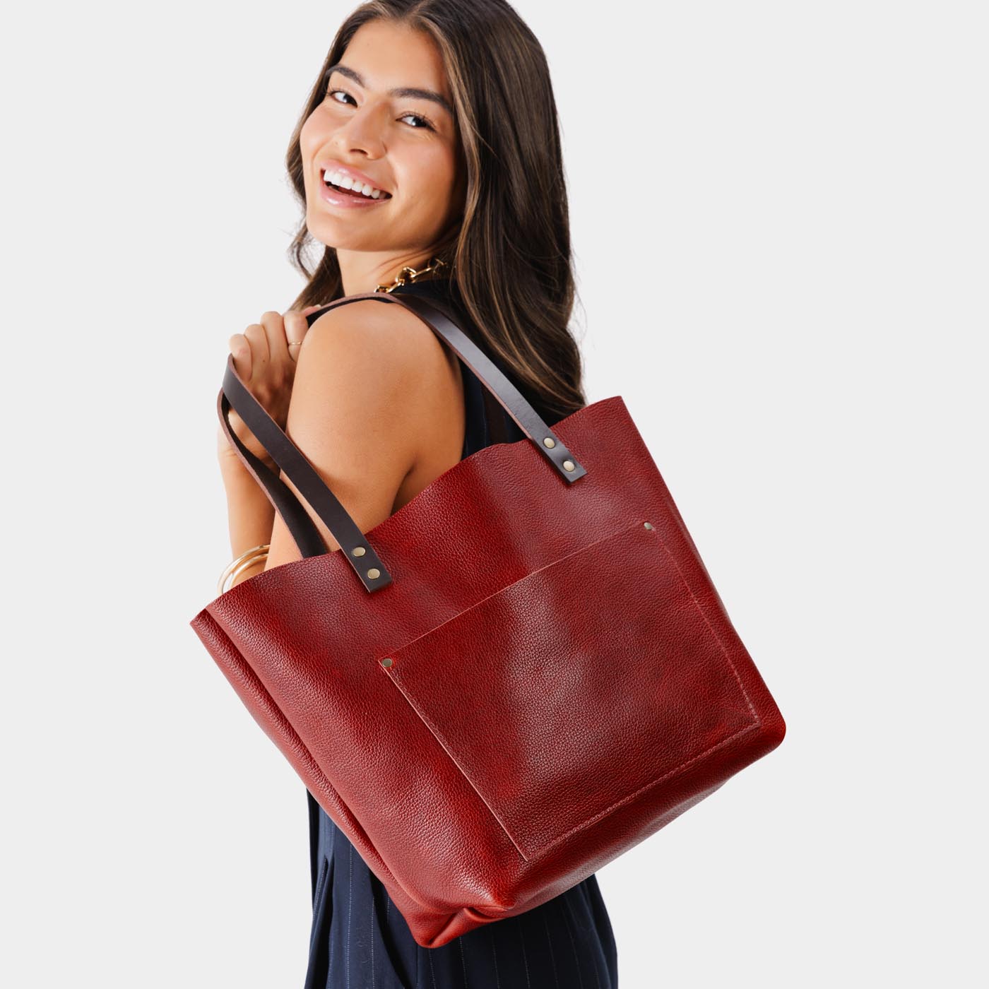 'Almost Perfect' Leather Tote Bag - Limited Edition