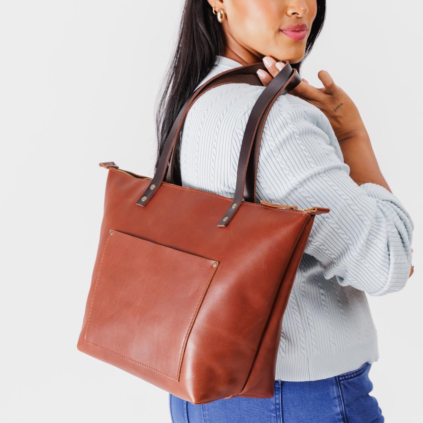 'Almost Perfect' Leather Tote Bag