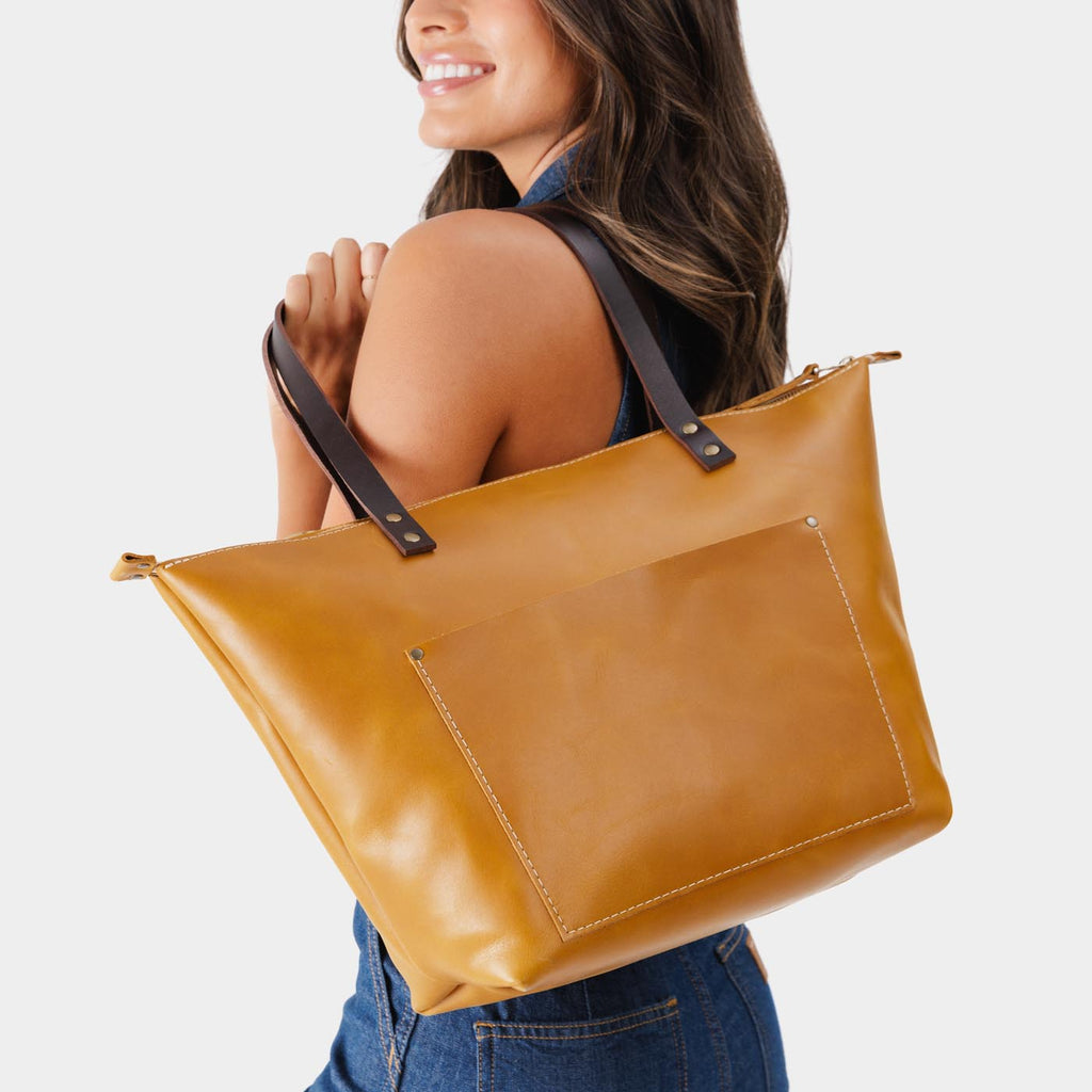 'Almost Perfect' Leather Tote Bag - Limited Edition