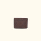 Limited Edition Roosevelt Slim ID Leather Wallet | Buffalo Grain