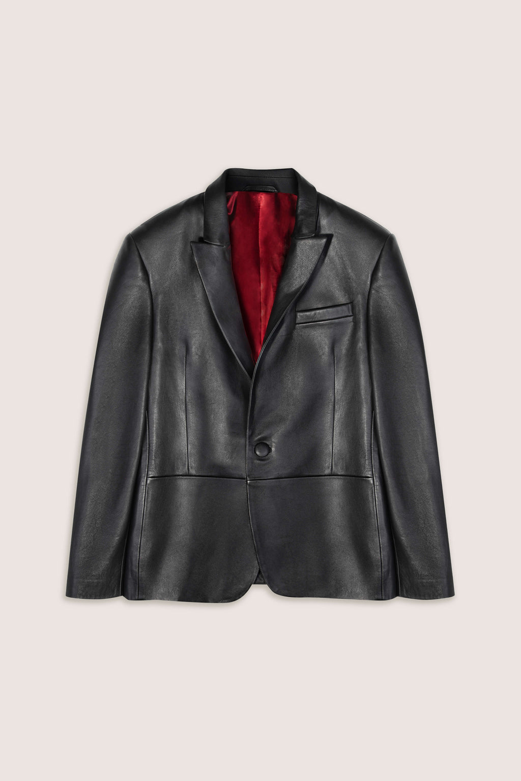 Leather Blazer