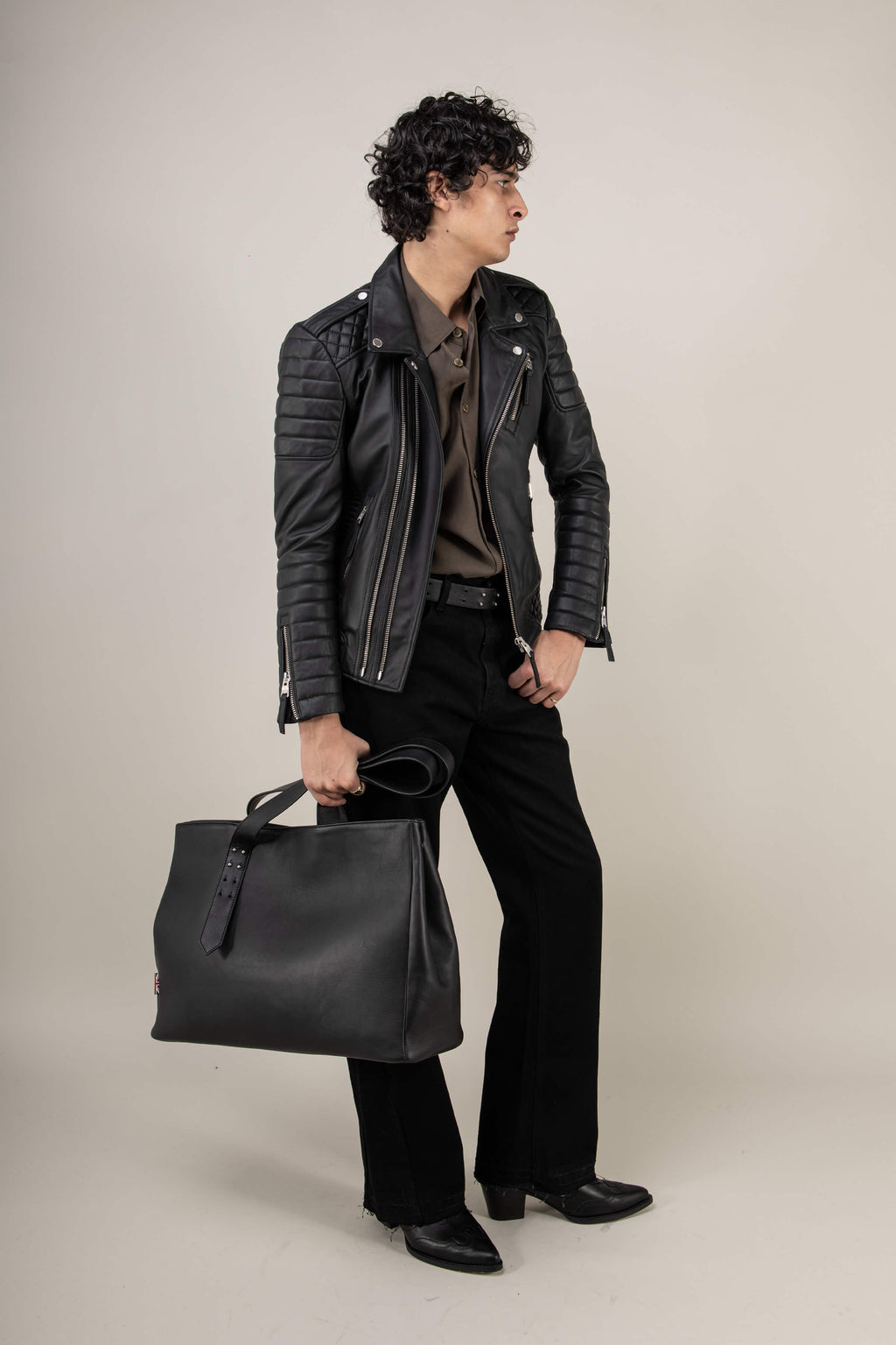 BODA Leather Tote Bag (Man)