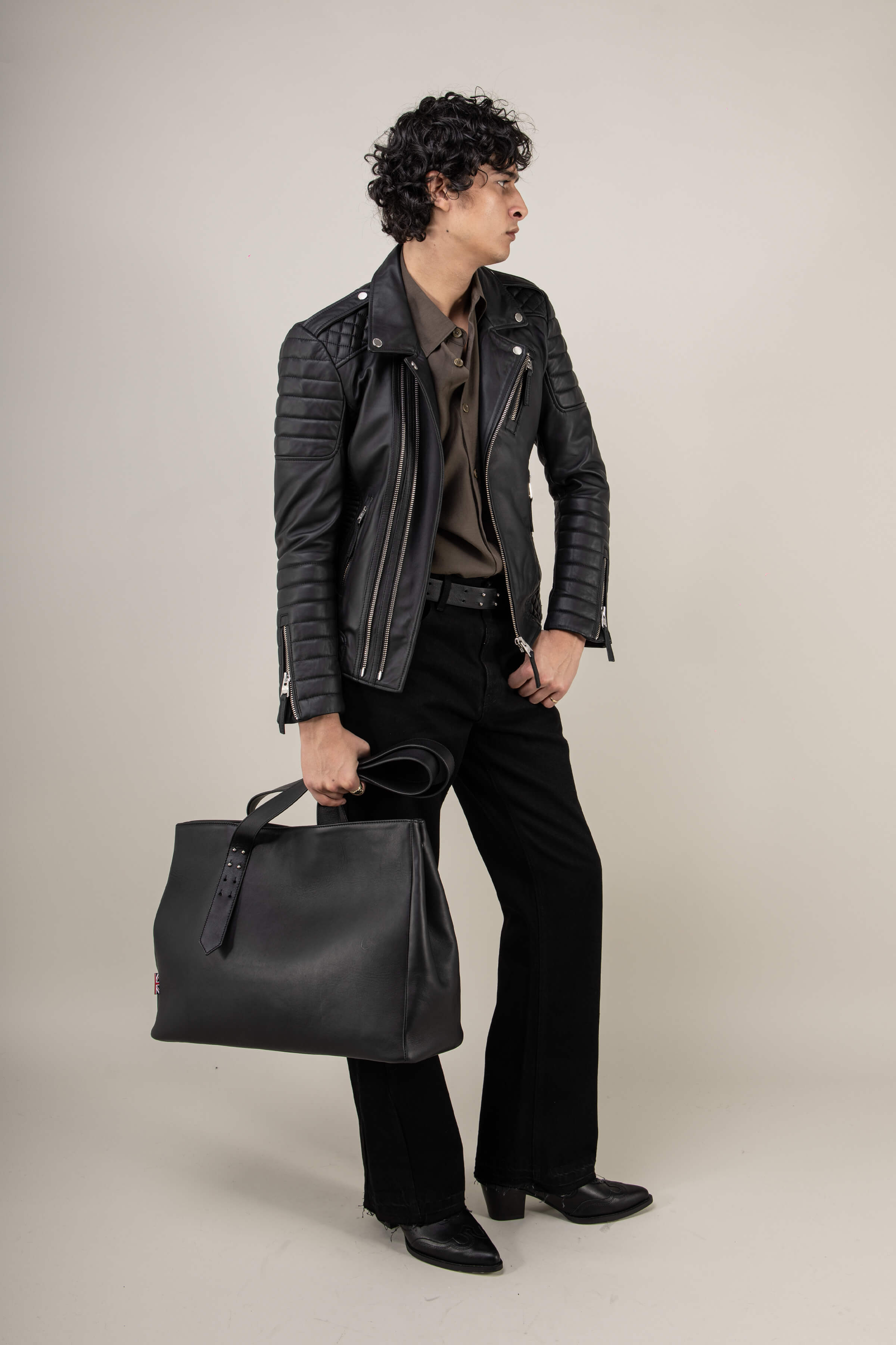BODA Leather Tote Bag (Man)
