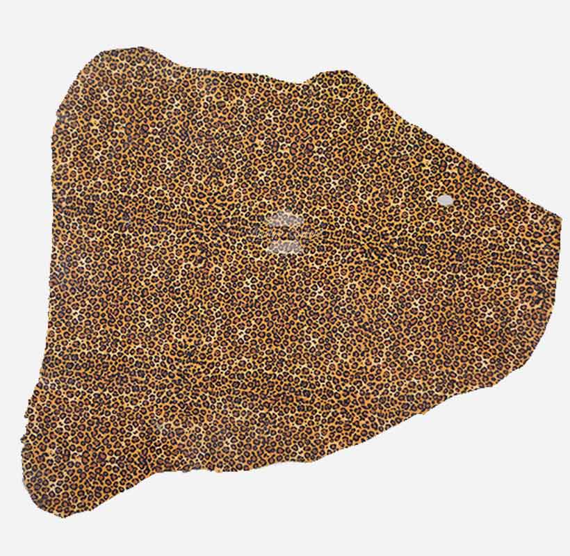 Premium Grade Leopard Print Sheep Leather Skin 6-7 SQ FT