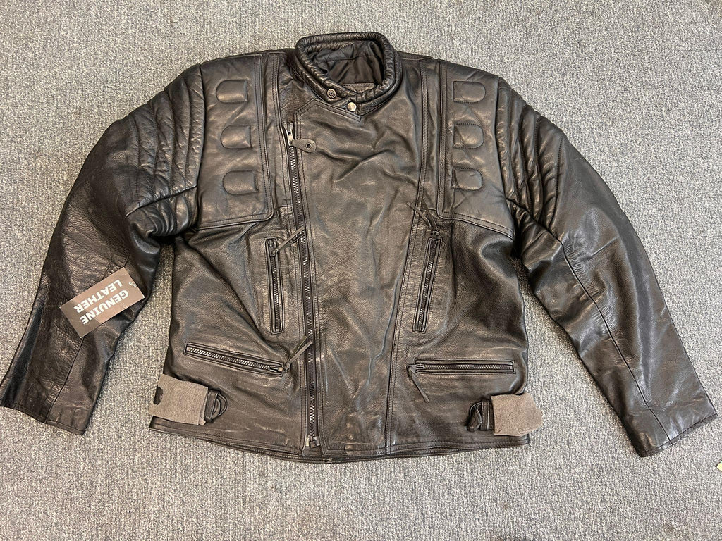 Limo Padded Biker Police Leather Armoured Jacket 46