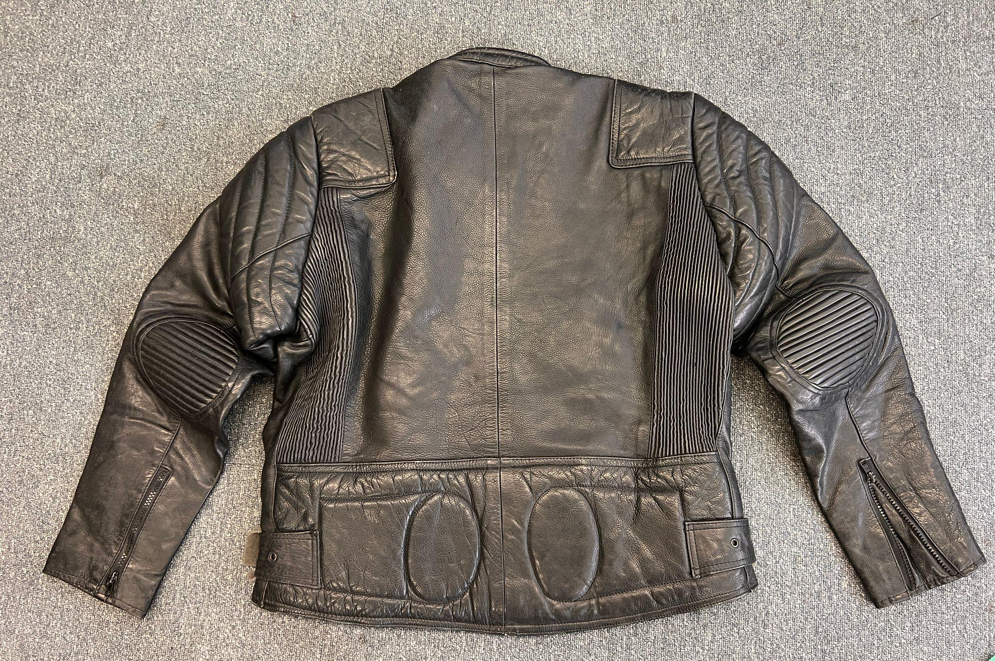 Limo Padded Biker Police Leather Armoured Jacket 46