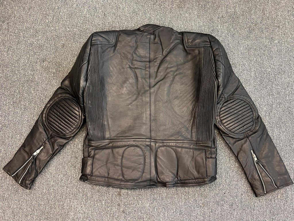 Limo Padded Biker Police Leather Armoured Jacket Small