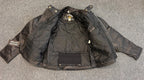 Limo Padded Biker Police Leather Armoured Jacket Small