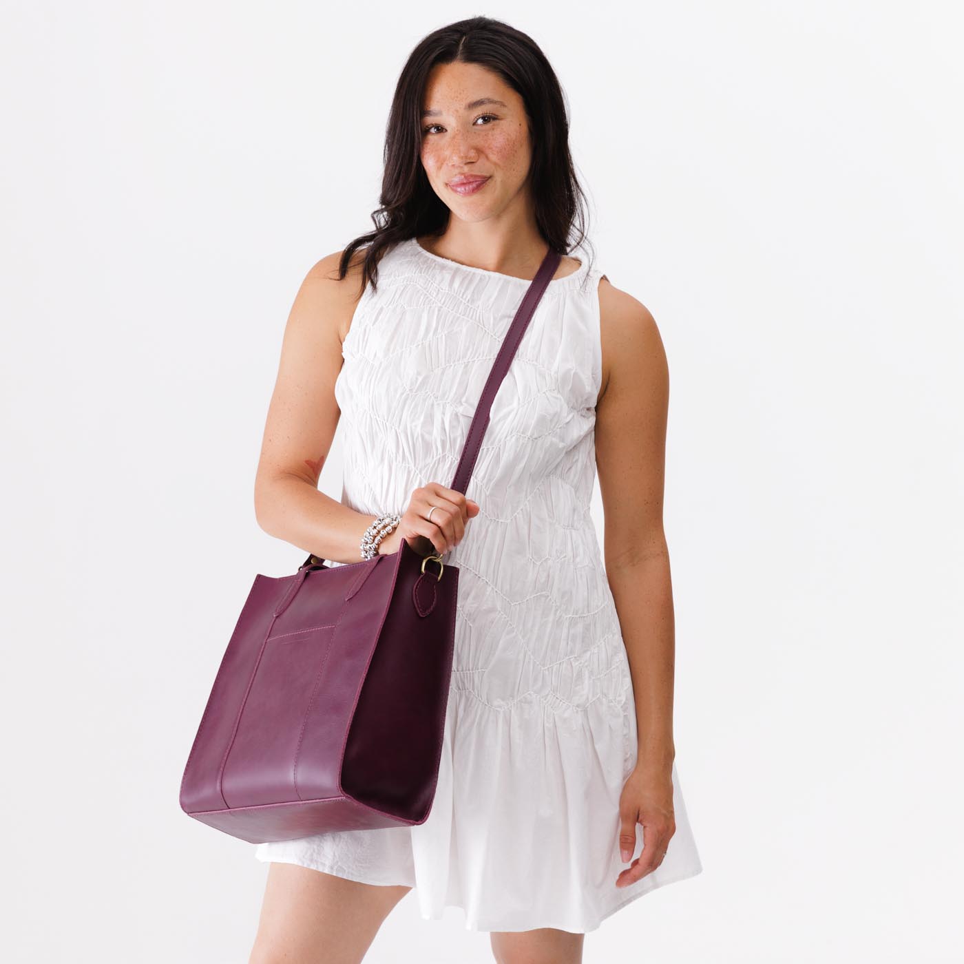 'Almost Perfect' Large Lola Zipper Crossbody Tote