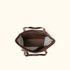 Madison Leather Tote Bag | Dark Hazelnut