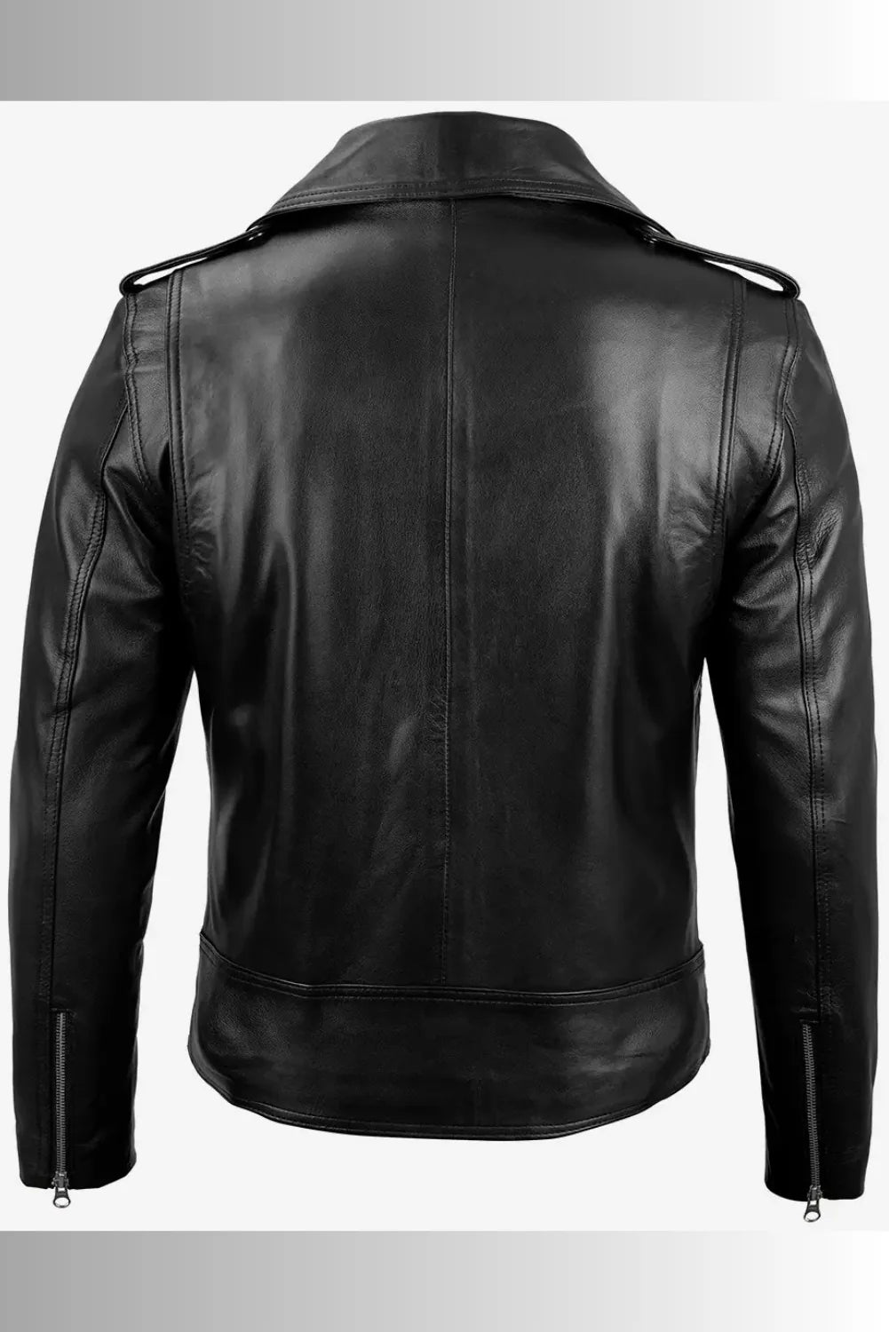 Marlon Brando Black Leather Biker Jacket