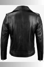 Marlon Brando Black Leather Biker Jacket