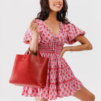 'Almost Perfect' Medium Crossbody Tote