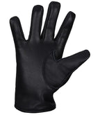 Men's Real Leather Black Gloves
