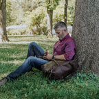 Walker Leather Weekend Bag | Vintage Oak