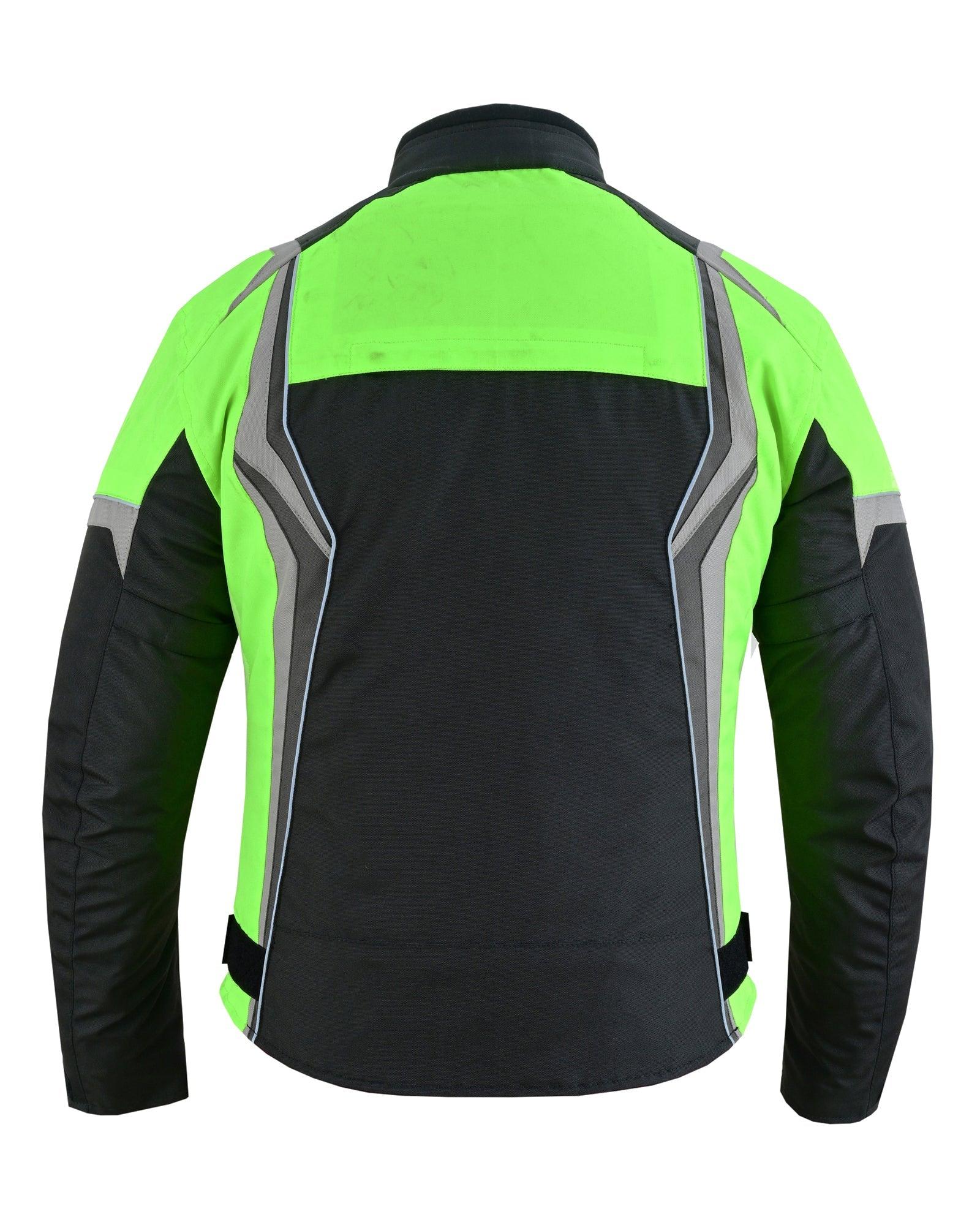 Mens Motorbike Waterproof Cordura Textile Jacket Motorcycle CE Armours