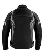 Mens Motorbike Waterproof Cordura Textile Jacket Motorcycle CE Armours