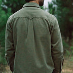 Gunner Cotton Twill Shirt Jac | Sage Brush Green