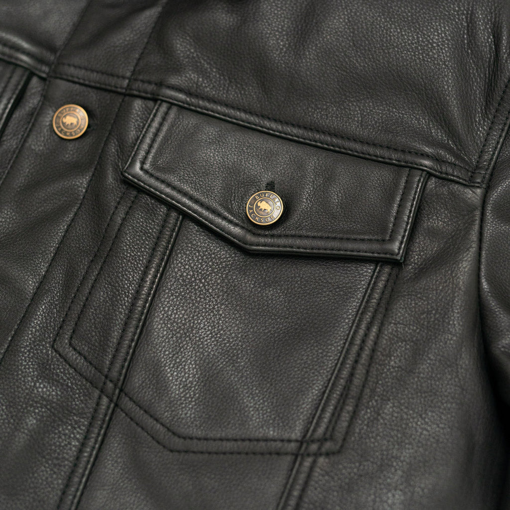 Driggs Leather Jacket | Black