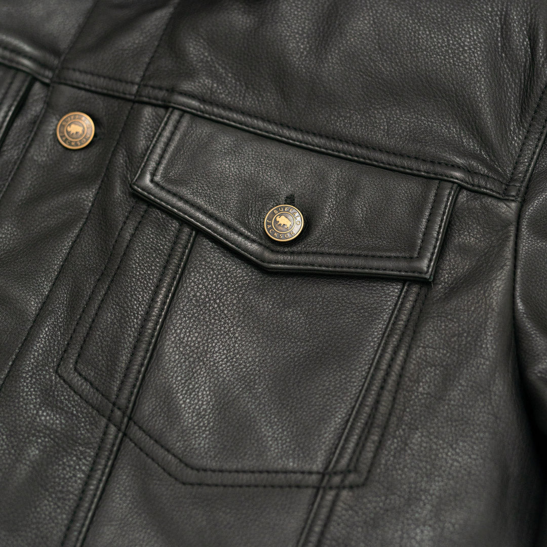 Driggs Leather Jacket | Black