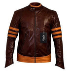 Men's X-Men Origins Vintage Leather Jacket