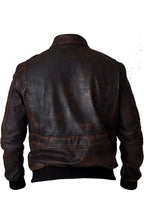 Benaiah A-2 Military Cockpit Pilot Bomber Leather Jacket