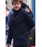 Mission Impossible 6 Tom Cruise Double Breasted Wool Coat